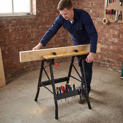 Diy folding foldable trestle - folding,