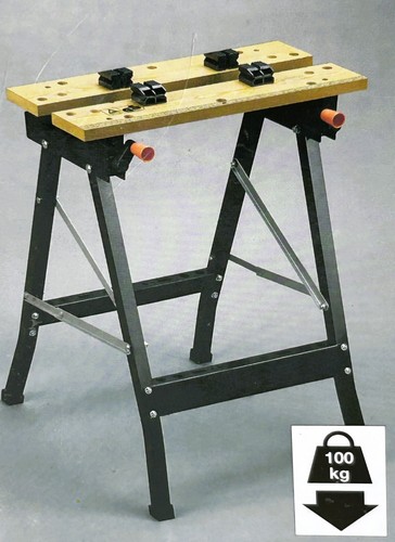 Folding work table - ,, trestle